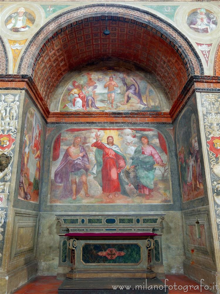 Soncino (Cremona, Italy) - Chapel of the Saints John the Baptist and Evangelist in the Church of Santa Maria delle Grazie